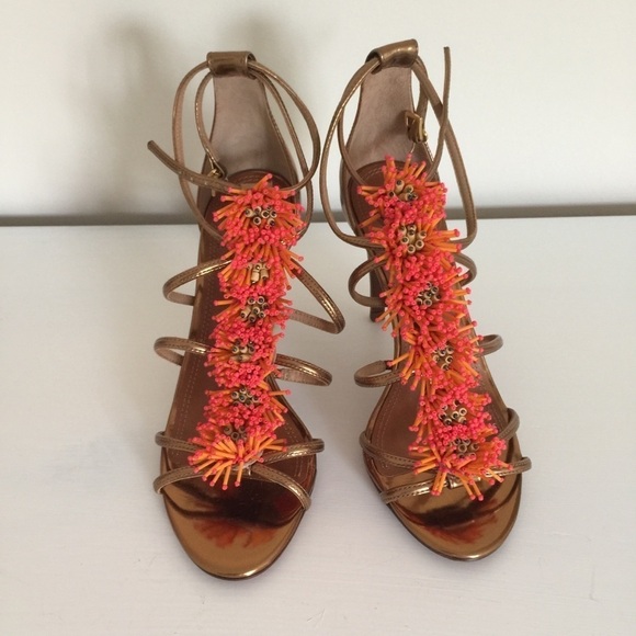 Tory Burch heeled sandals limited edition - Picture 2 of 8